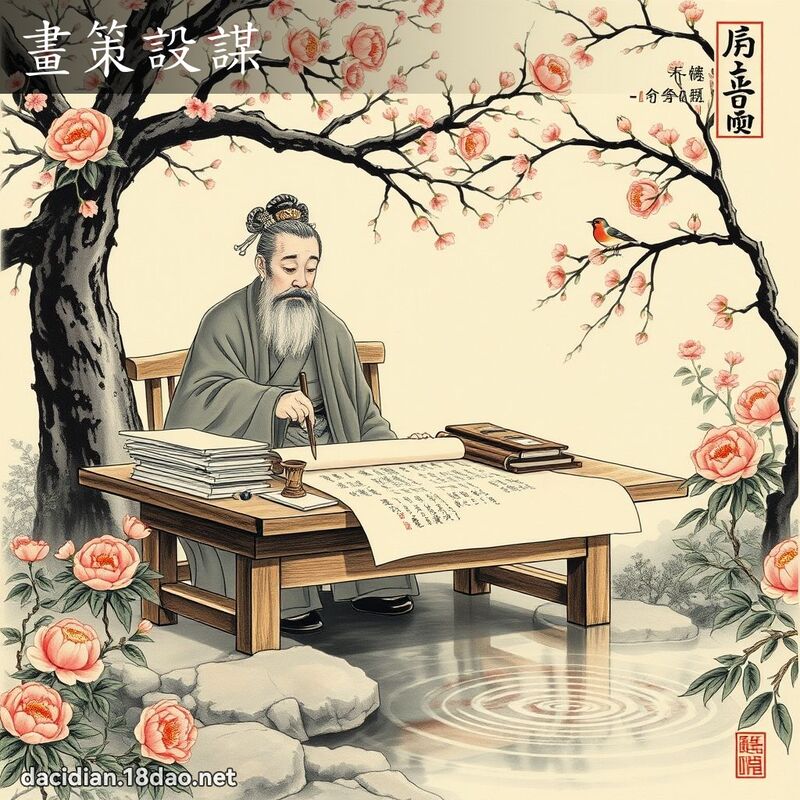 畫策設謀 配图