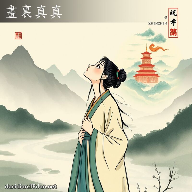 畫裏真真 配图