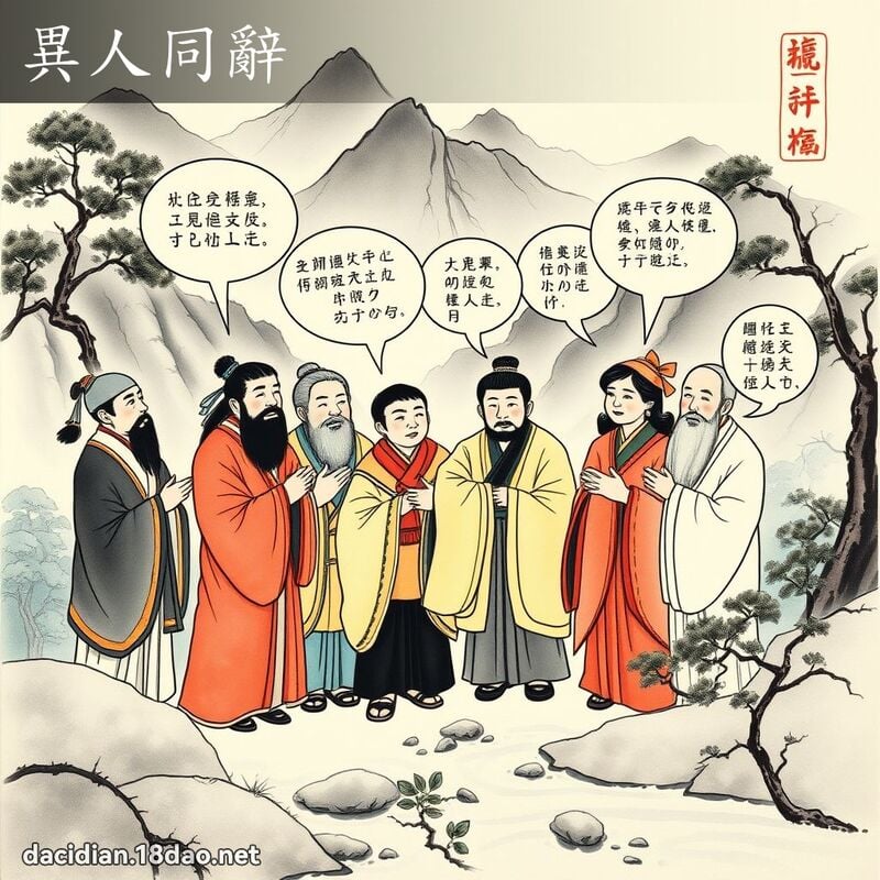 异人同辞 配图