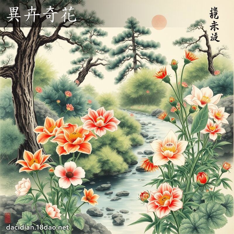 异卉奇花 配图