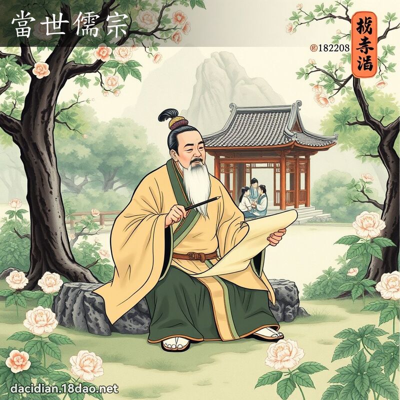 当世儒宗 配图