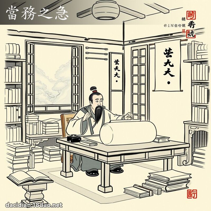 当务之急 配图