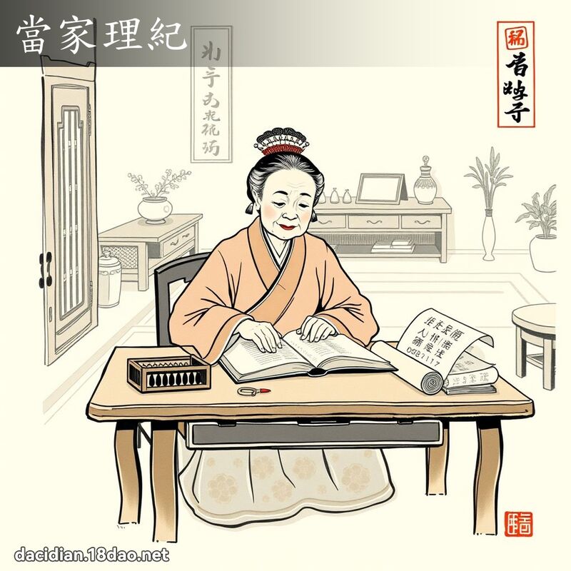 当家理纪 配图