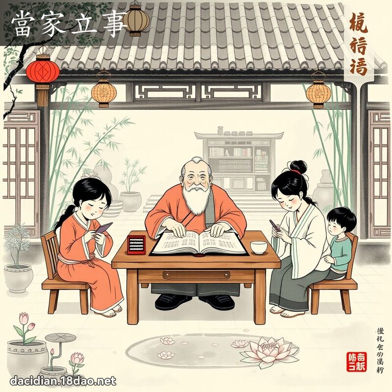 当家立事 配图