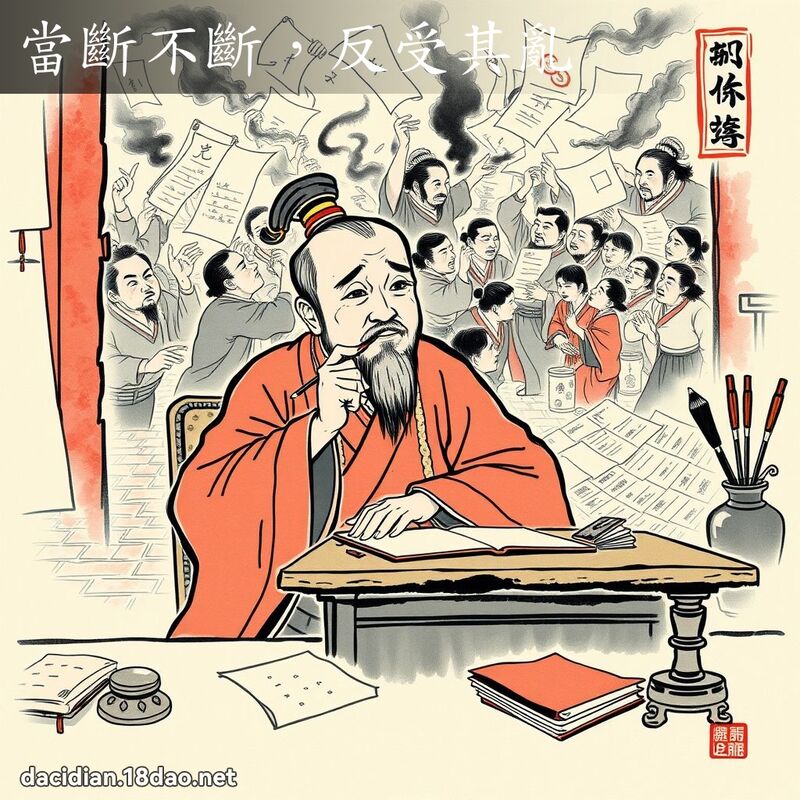 当断不断,反受其乱 配图