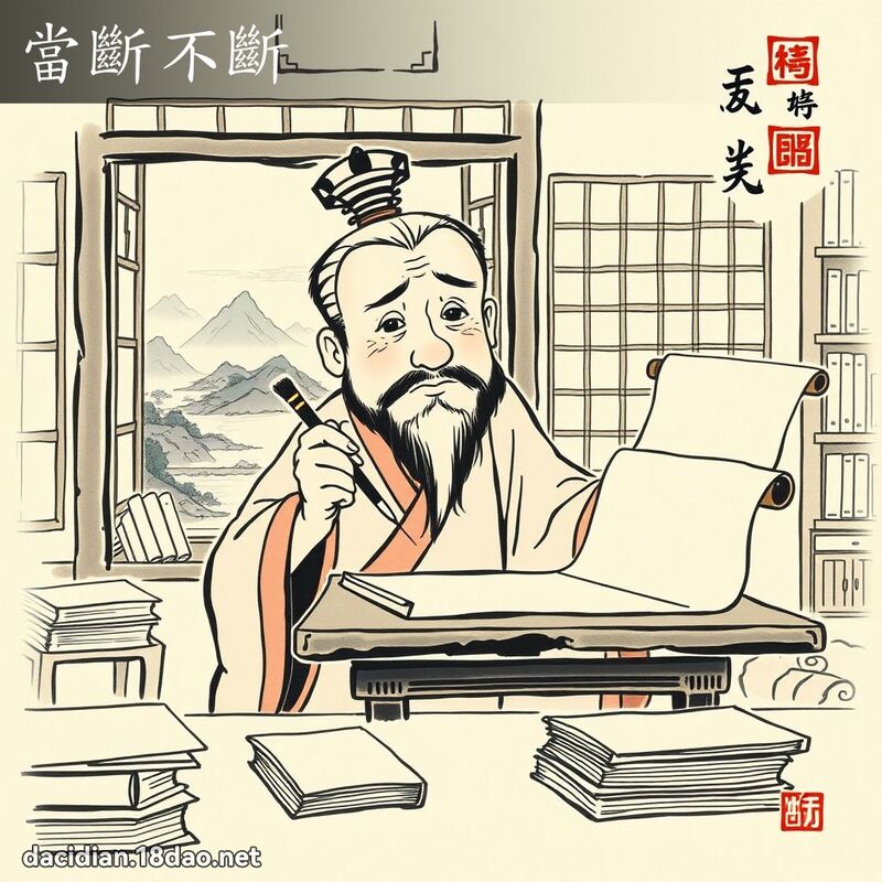 当断不断 配图