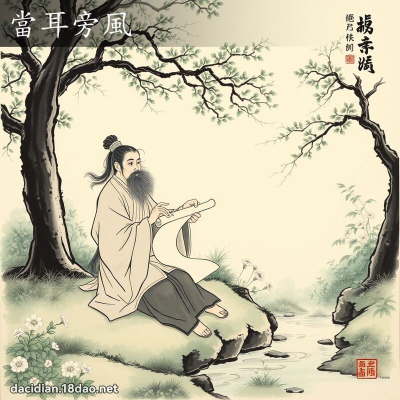 当耳旁风 配图