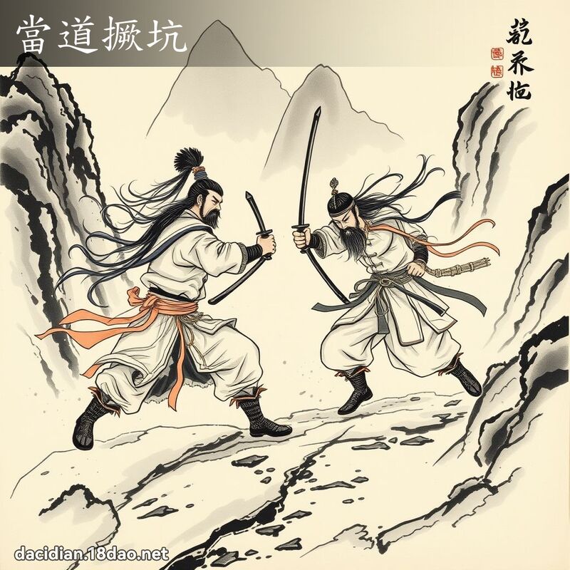 当道撅坑 配图