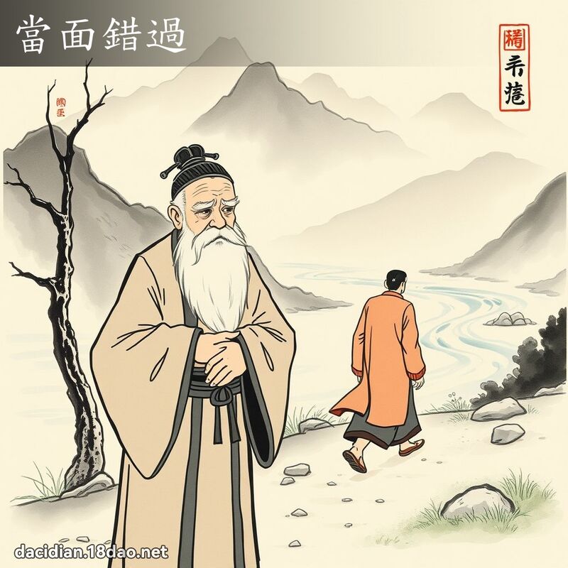 当面错过 配图