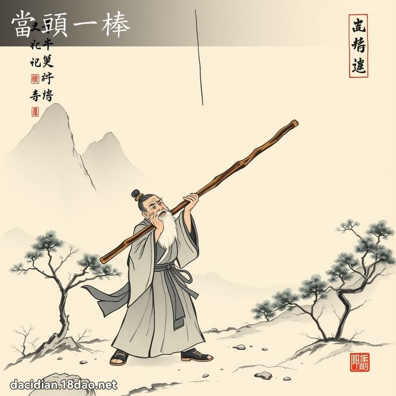 当头一棒 配图