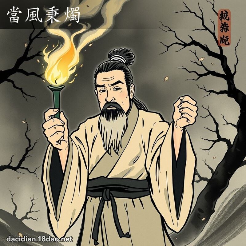 当风秉烛 配图