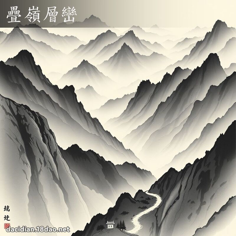 疊嶺層巒 配图