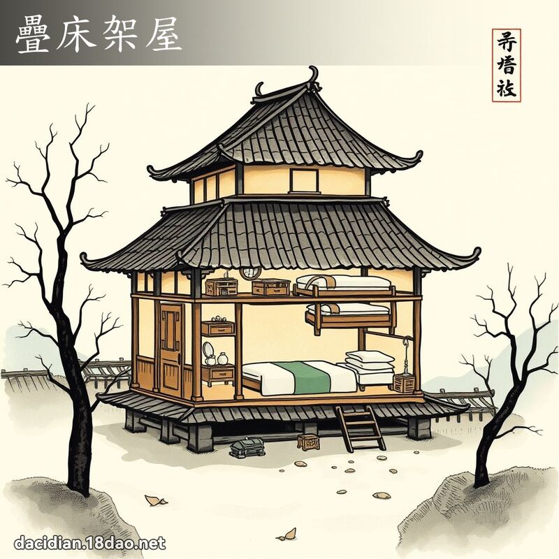 疊床架屋 配图
