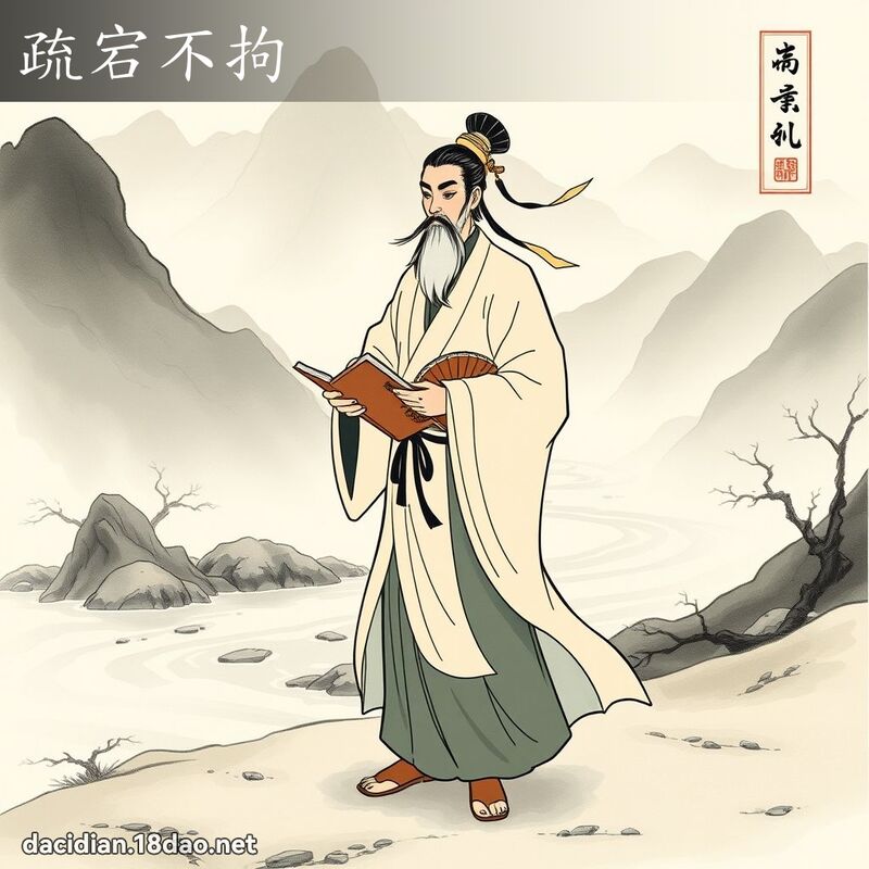 疏宕不拘 配图