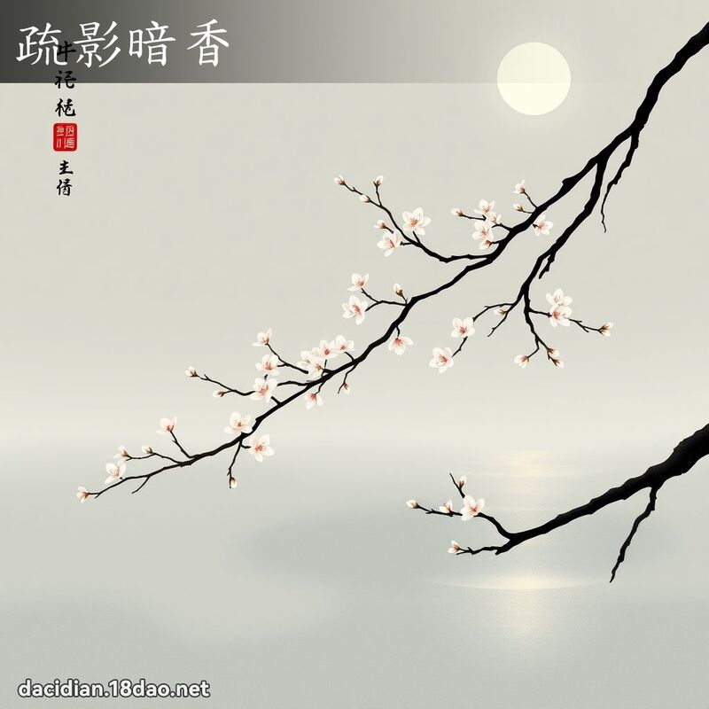 疏影暗香 配图