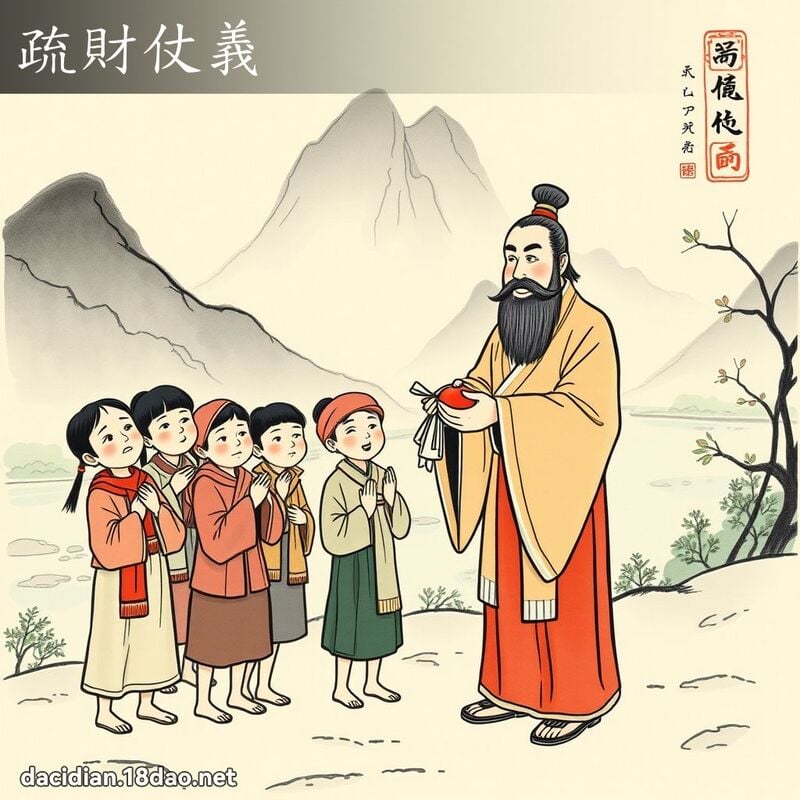疏財仗義 配图