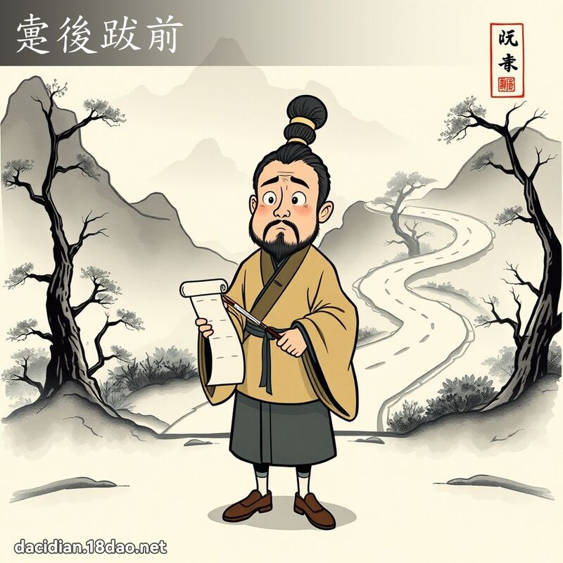 疐後跋前 配图