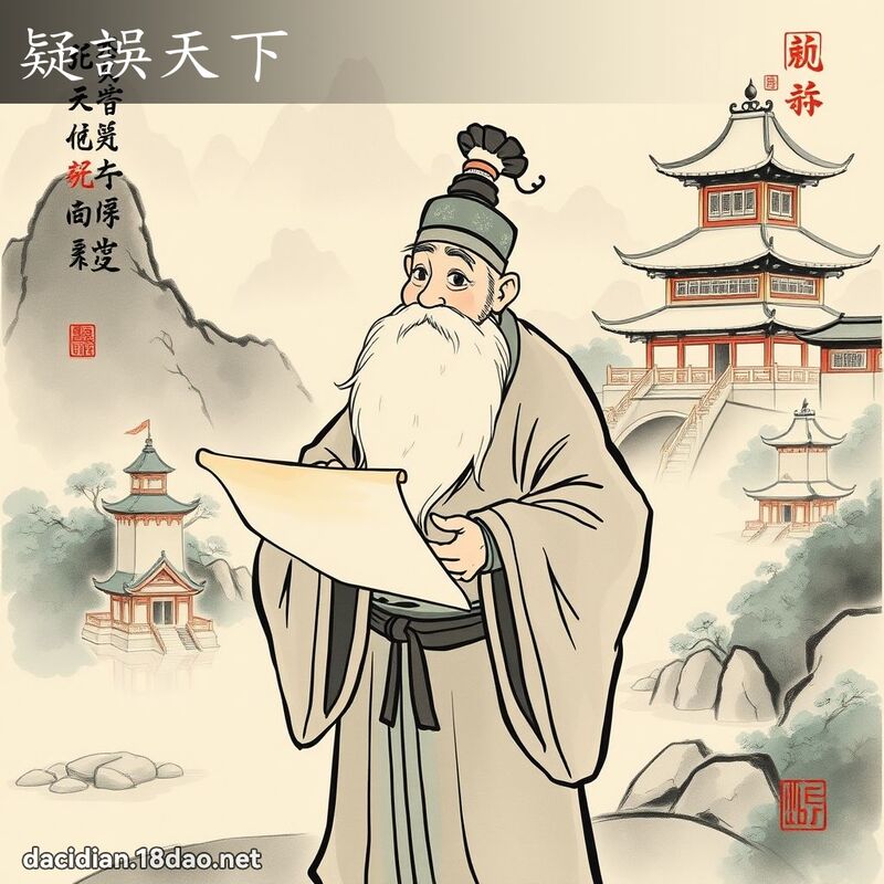 疑誤天下 配图