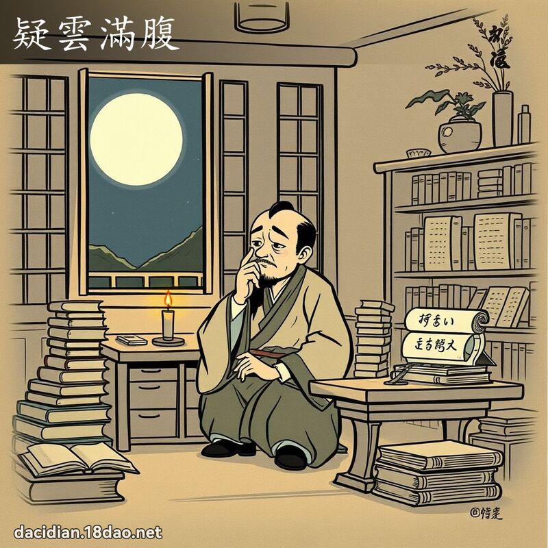 疑雲滿腹 配图
