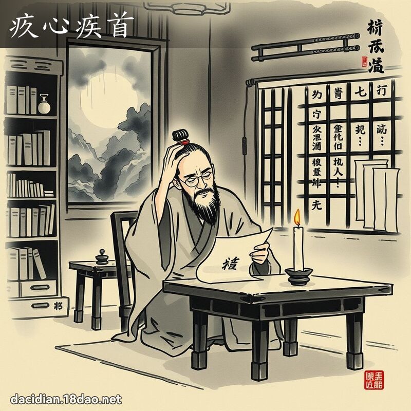 疚心疾首 配图