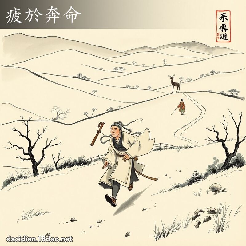 疲於奔命 配图