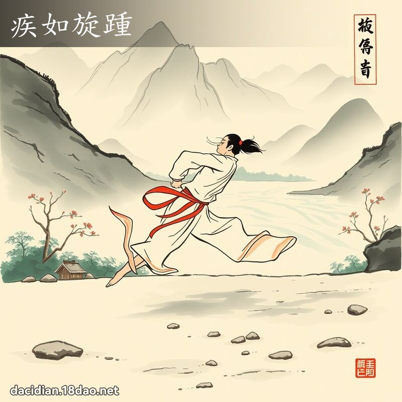 疾如旋踵 配图