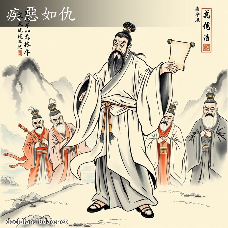 疾惡如仇 配图
