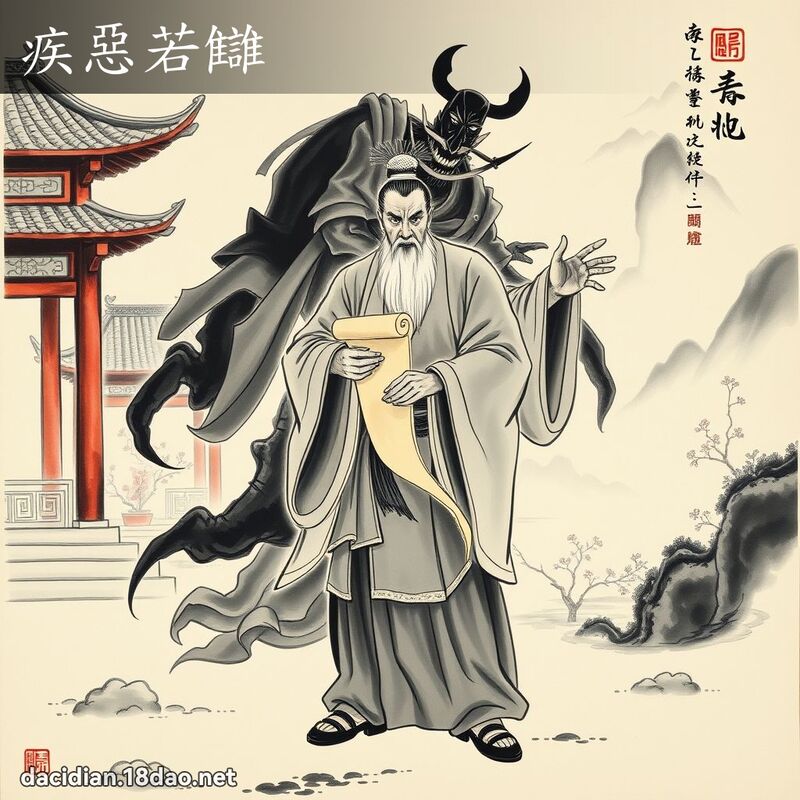 疾惡若讎 配图
