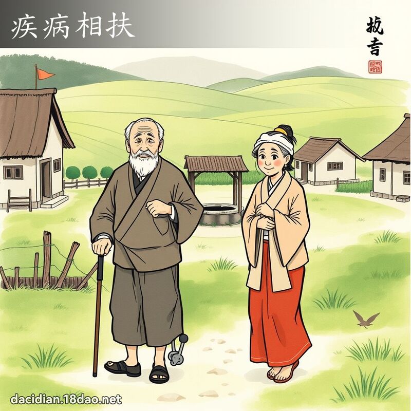 疾病相扶 配图