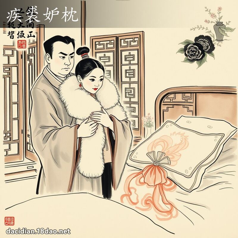 疾裘妒枕 配图