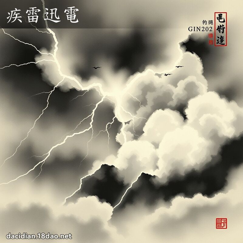 疾雷迅電 配图