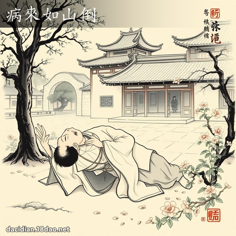 病來如山倒 配图