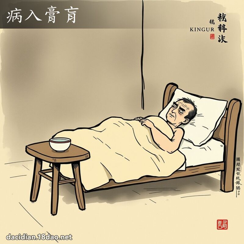 病入膏肓 配图
