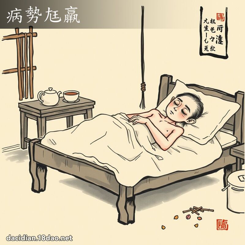 病勢尪羸 配图