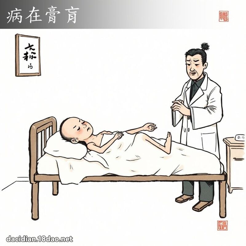 病在膏肓 配图