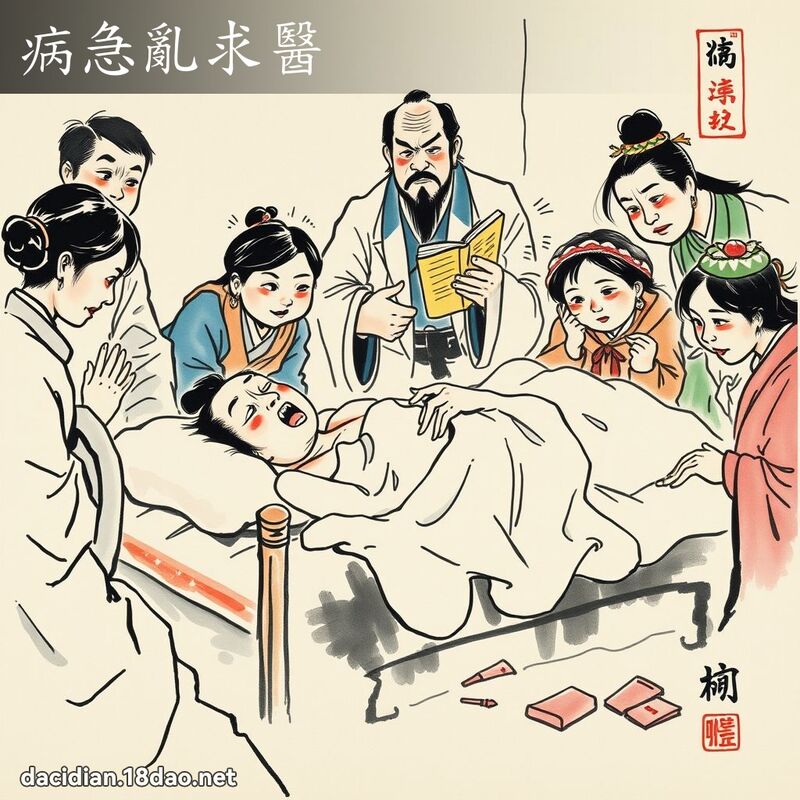 病急亂求醫 配图