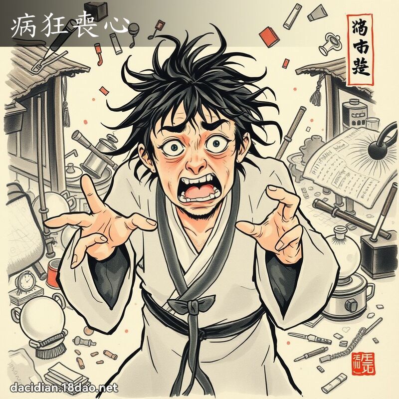 病狂喪心 配图