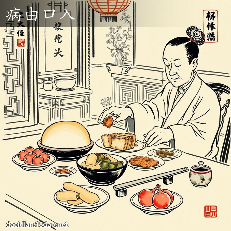 病由口入 配图