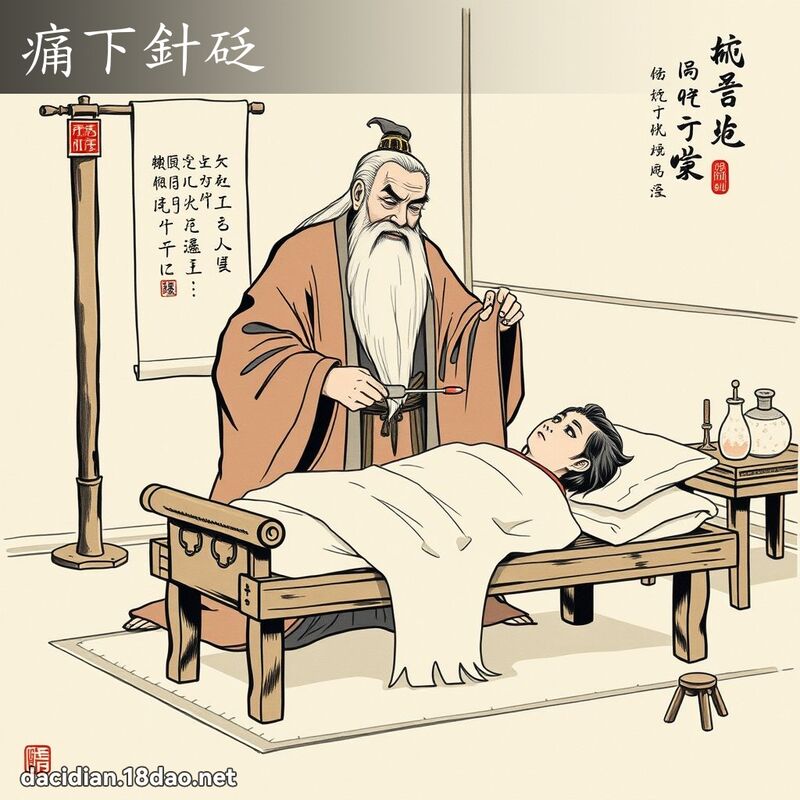 痛下針砭 配图