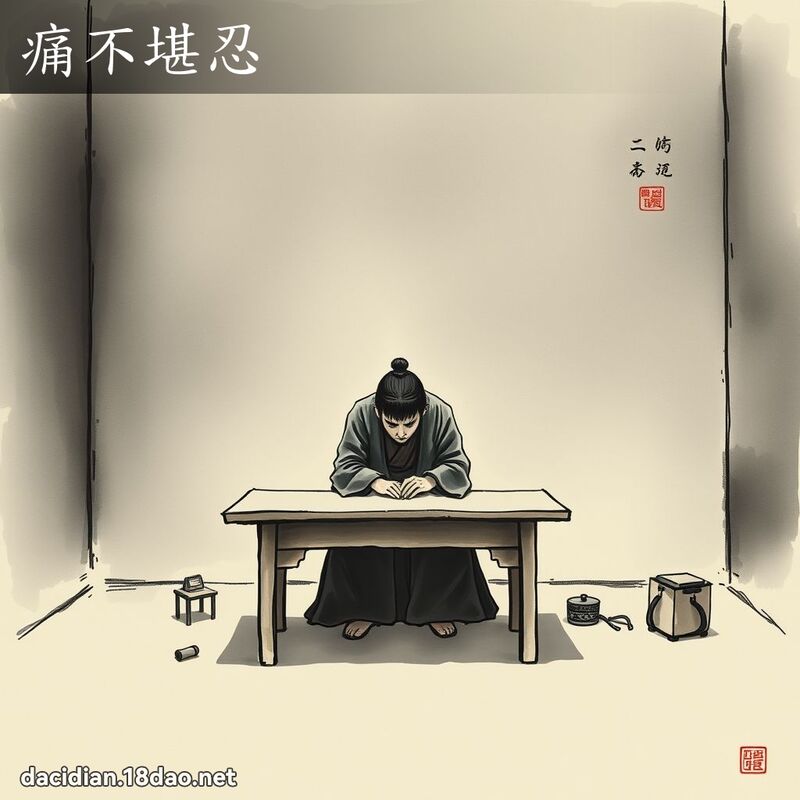 痛不堪忍 配图