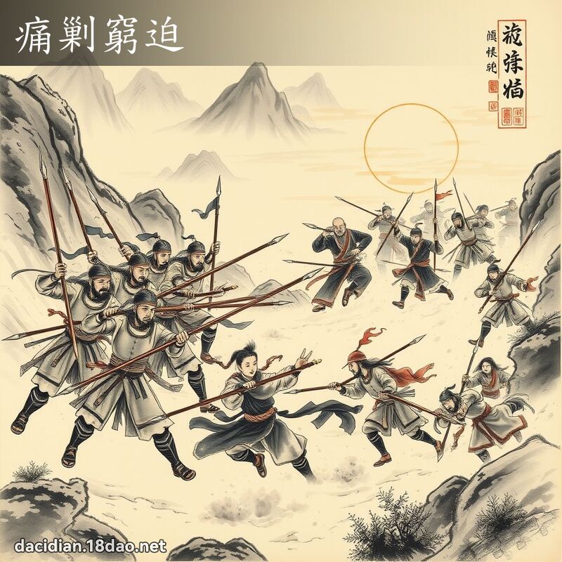 痛剿窮迫 配图