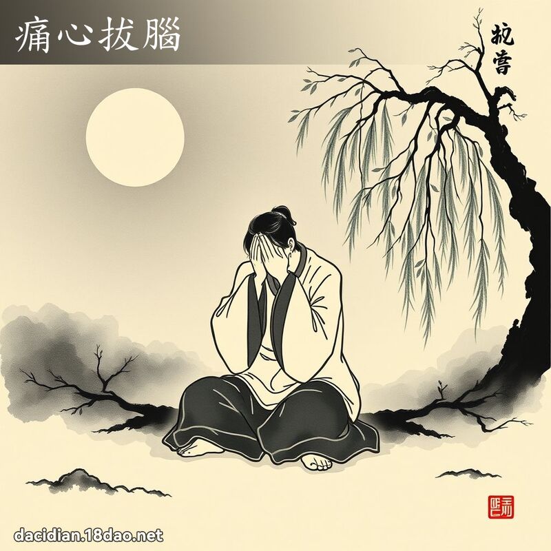 痛心拔腦 配图