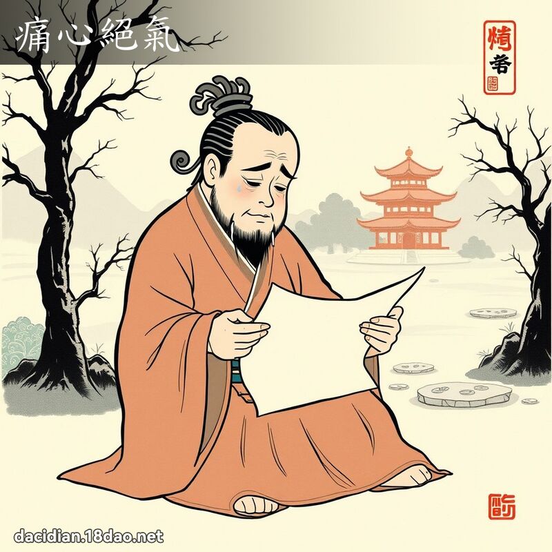 痛心絕氣 配图