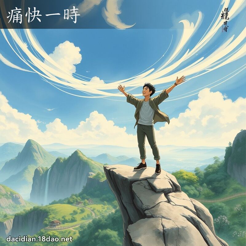 痛快一時 配图