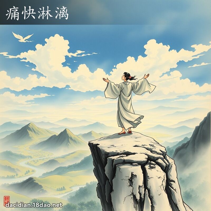 痛快淋漓 配图