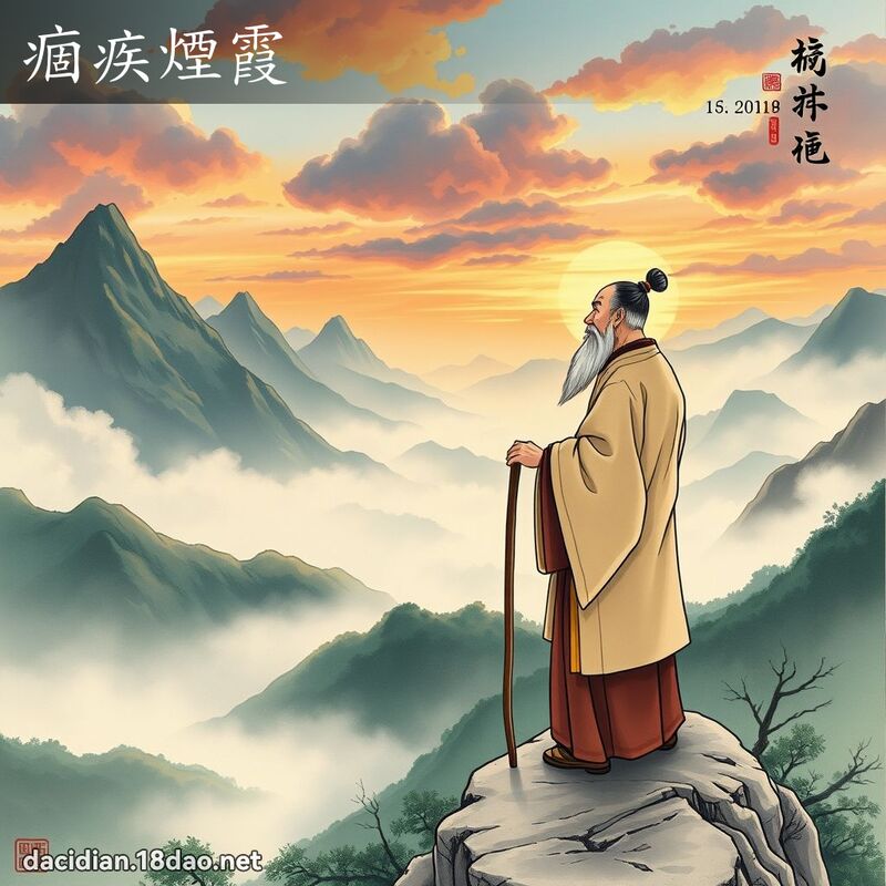 痼疾煙霞 配图
