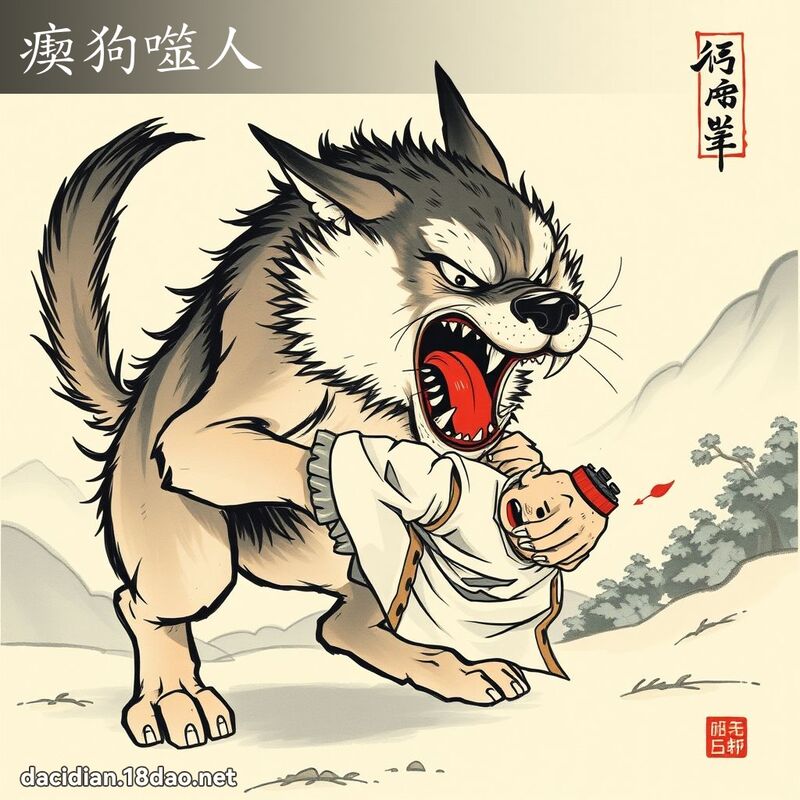 瘈狗噬人 配图