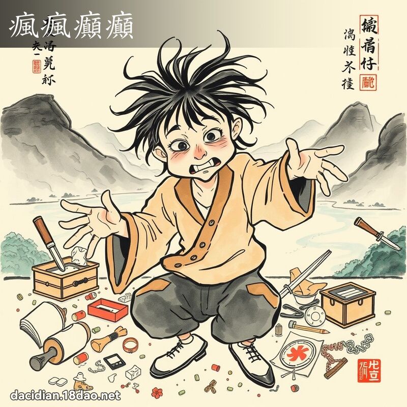 瘋瘋癲癲 配图