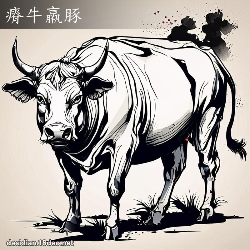 瘠牛羸豚 配图