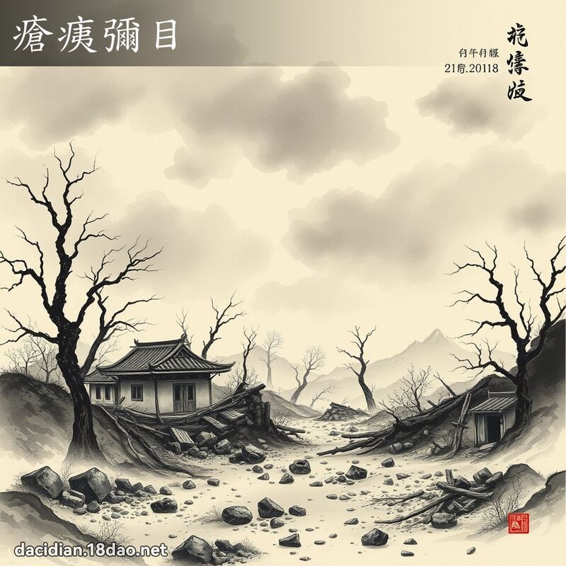 疮痍弥目 配图